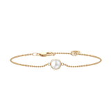 Julie Sandlau Armbånd Primini armbånd med perle - 14K YG14-BR343