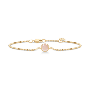 Julie Sandlau Armbånd Primini armbånd Milky Rose BR258GDMLROCR