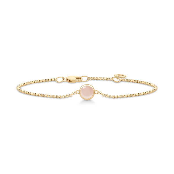 Julie Sandlau Armbånd Primini armbånd Milky Rose BR258GDMLROCR