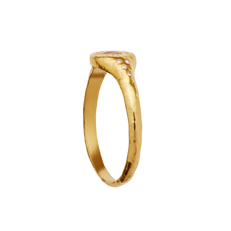 Maanesten Ringe Hayali ring - forgyldt