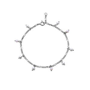 Maanesten Armbånd Lula White armbånd - sølv 8519c