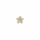 Maria Black Øreringe Daisy 3 piercing ørestik - 14K P1093Y-3