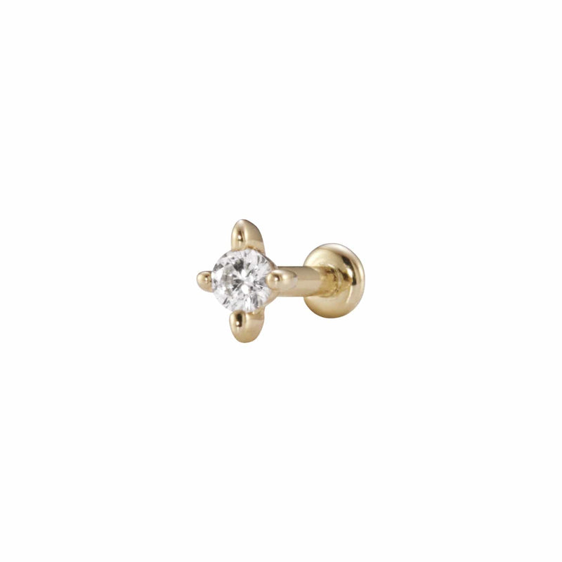 Maria Black Øreringe Fuzzy Daze piercing ørestik - 14K P1105Y